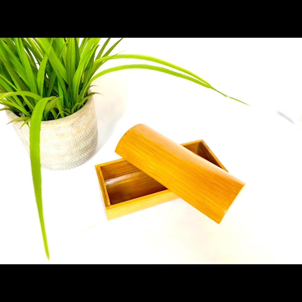 Boho/Minimalist Wooden Box/Container